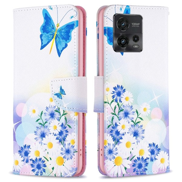 Wonderland Motorola Moto G72 fodral -Blå Blå