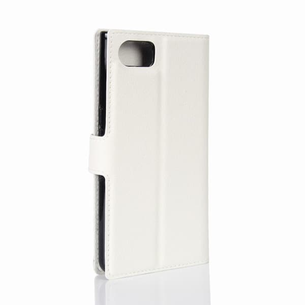 Classic BlackBerry Keyone flip kotelot - Valkoinen White