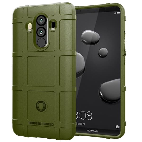 Rugged Shield Etui Huawei Mate 10 Pro - Militærgrønn Green