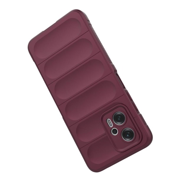 Mjukt greppformat Xiaomi Redmi Note 11T Pro Plus / Xiaomi Redmi Note 11T Pro / Xiaomi Poco X4 GT skal - Röd Röd