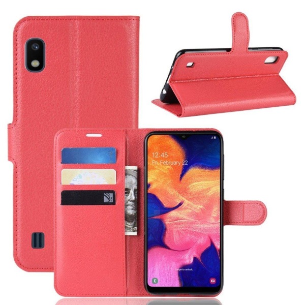 Classic Samsung Galaxy A10 etui - Rød Red