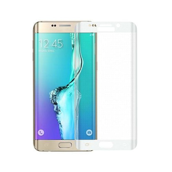 0.3mm härdat glas Samsung Galaxy S6 Edge Plus skärmskydd Vit