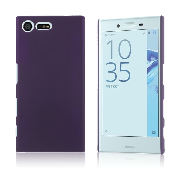 Sund Sony Xperia X Compact Gummi Plastskal - Lila Lila