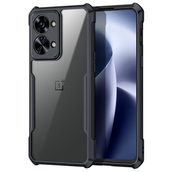 Iskunkestävä hybridikotelo OnePlus Nord 2T - Musta Black