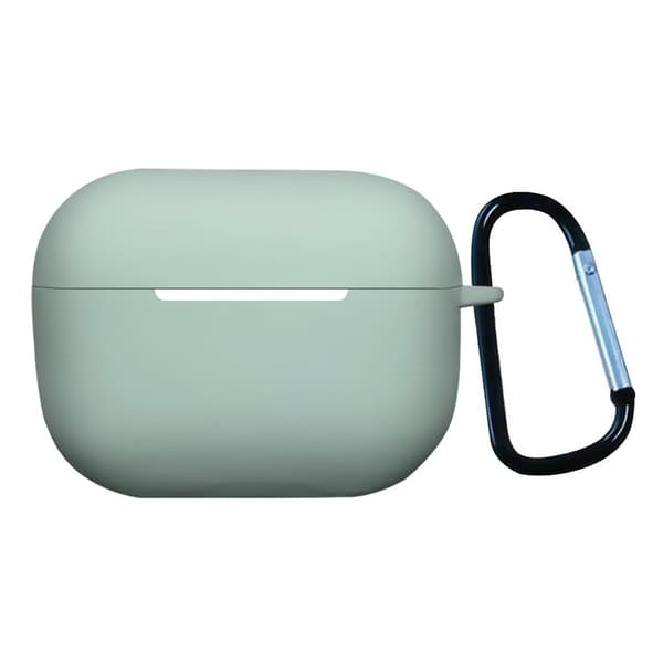 1,3 mm AirPods Pro 2 silikoneetui med spænde - Mint Grøn Green