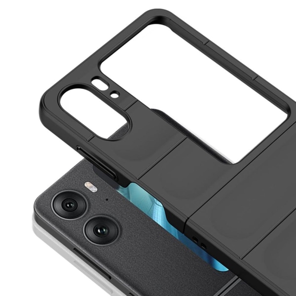 Mjukt greppformat Oppo Find N2 Flip skal - Grön Grön