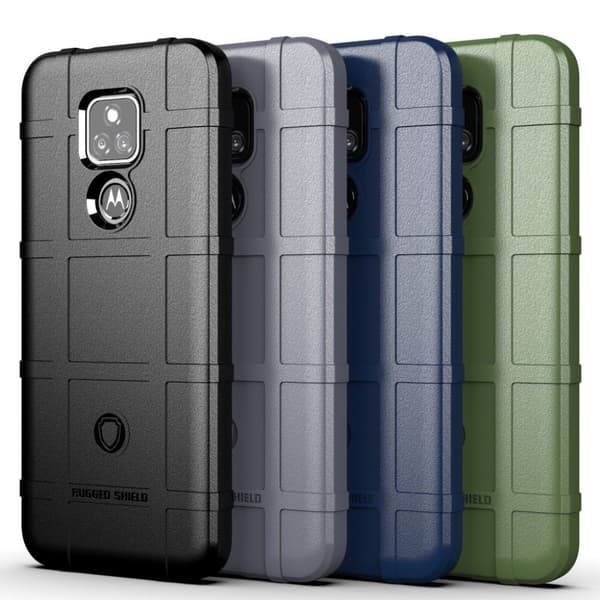 Rugged Shield Motorola Moto G Play (2021) kotelot - Musta Black