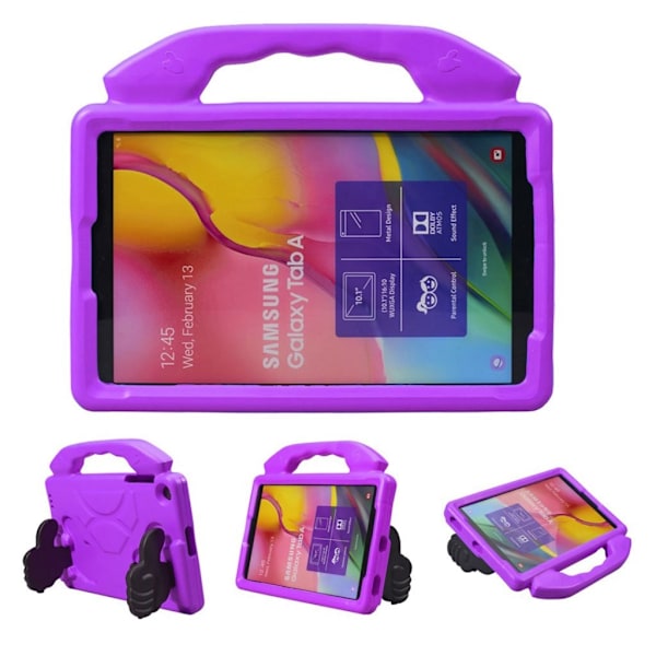 Samsung Galaxy Tab A 10.1 (2019) iskunkestävä EVA-kotelo - Violetti Purple