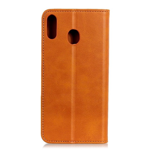 Samsung Galaxy A40 split lædercover - brun Brown