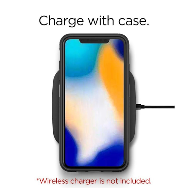 iPhone 9 Plus mobilskal plast silikon halkfri - Silver Silvergrå