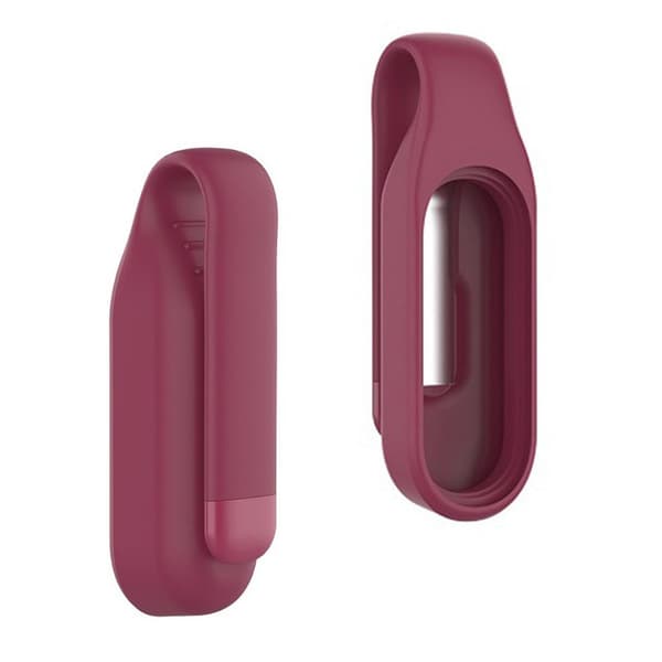 Xiaomi Mi Smart Band 4 / 3 silikone spænderamme - Rødvin Red
