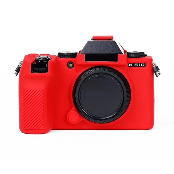 Fujifilm X-S10 silikon deksel - Rød Red