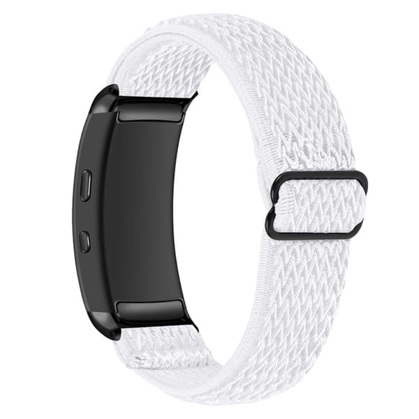 Samsung Gear Fit2 urrem i nylon - Hvid White