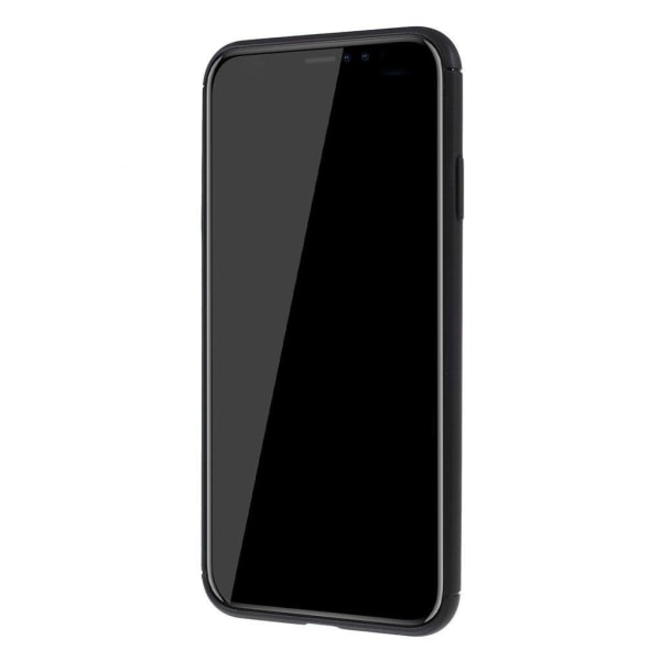 iPhone Xs Max mobilskal metall silikon ringhållare stående magne multifärg