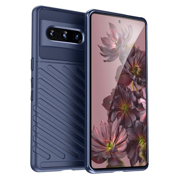 Thunder Google Pixel 7 Pro Etui - Blå Blue