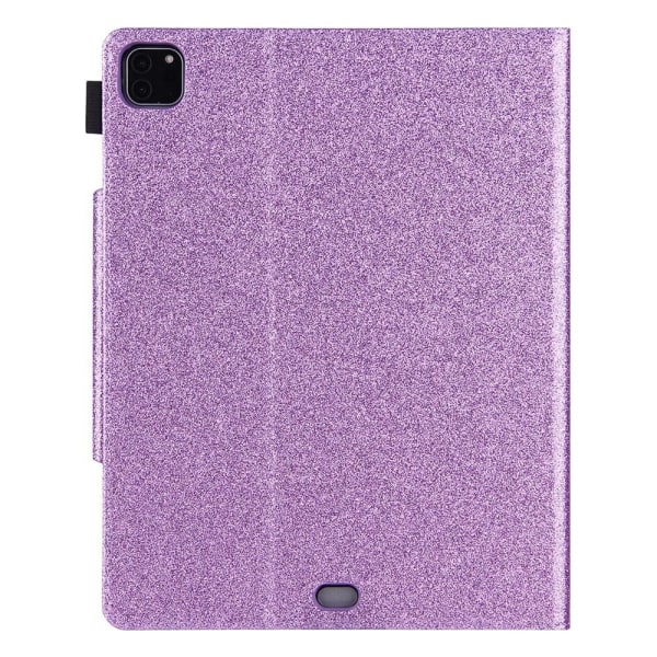 Kortspor Design Vegansk Læder Stand Tablet Cover med Auto Wake / Sleep iPad Pro 12.9 (2022) / (2021) / (2020) / (2018) - Lilla Purple