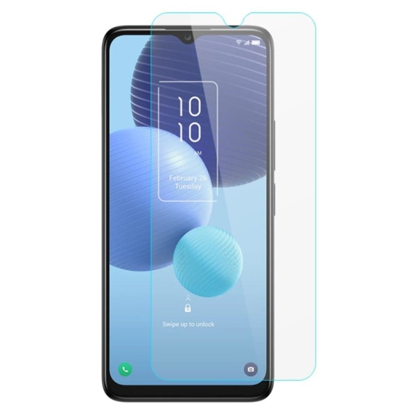 0.3mm härdat glas TCL 406 skärmskydd Transparent