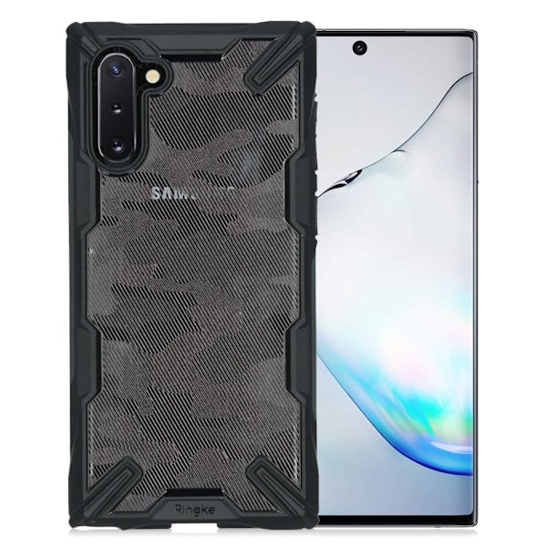Ringke FUSION X DESIGN Samsung Galaxy Note 10 - Kamouflage Svart Svart