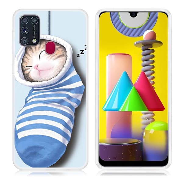 Deco Samsung Galaxy M31 kuoret - Sukka Kissa Multicolor