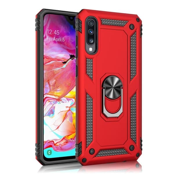 Bofink Combat Samsung Galaxy A70 deksel - Rød Red
