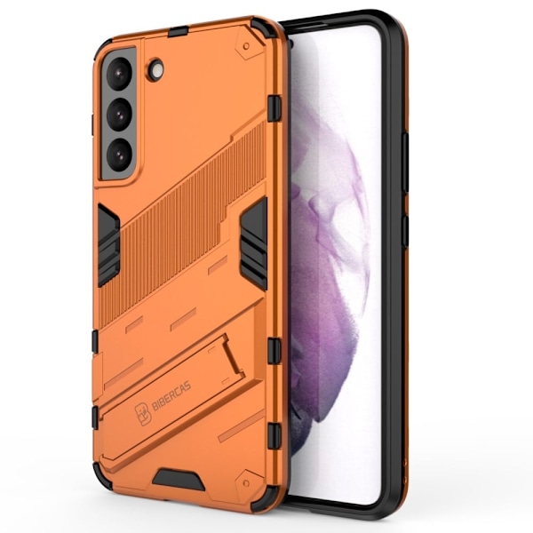 Iskunkestävä hybridikotelo Samsung Galaxy S22 Plus - Oranssi Orange