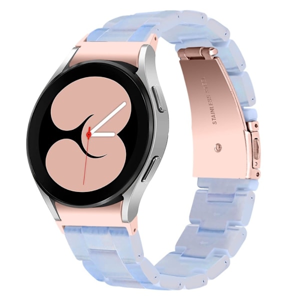 Samsung Galaxy Watch 5 / 5 Pro urrem i resin-stil - Lyseblå Blue
