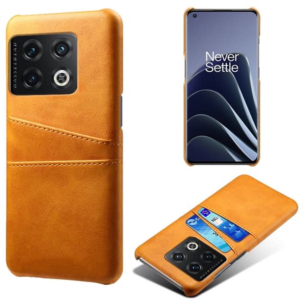 Dual Card Etui OnePlus 10 Pro - Orange Orange
