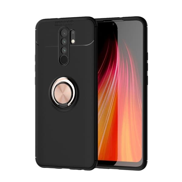 Ringo Etui Xiaomi Redmi 9 - Svart / Rose Gull Black