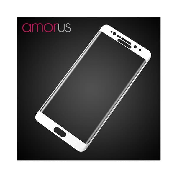AMO Kurvet skjermbeskytter for Samsung Galaxy Note 7 - Hvit Transparent