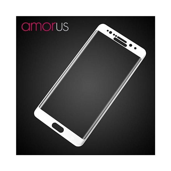 Amorus buet skærmbeskyttelsesglas til Samsung Galaxy Note7 - Hvid Transparent