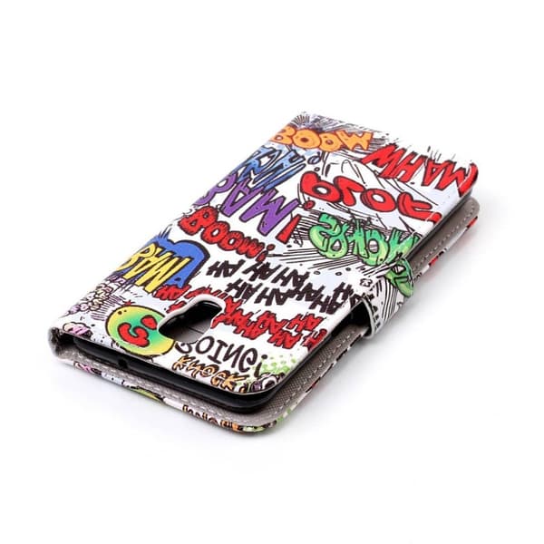 Moberg LG X Screen etui - Tegneserie effekter Multicolor