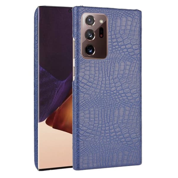 Croco Samsung Galaxy Note 20 Ultra skal - Blå Blå
