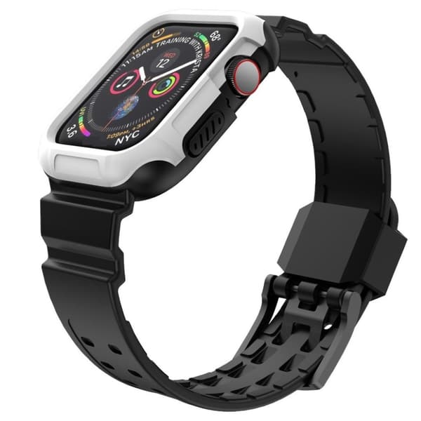 Apple Watch Series 4 44mm silikone Urrem - Hvid White