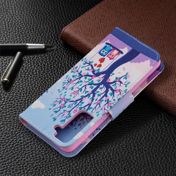 Wonderland Samsung Galaxy S21 Plus Flippetui - Tre Blue