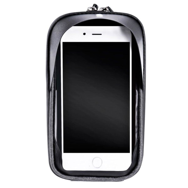 WHEEL UP waterproof cycling bag + touch screen view - Black Svart