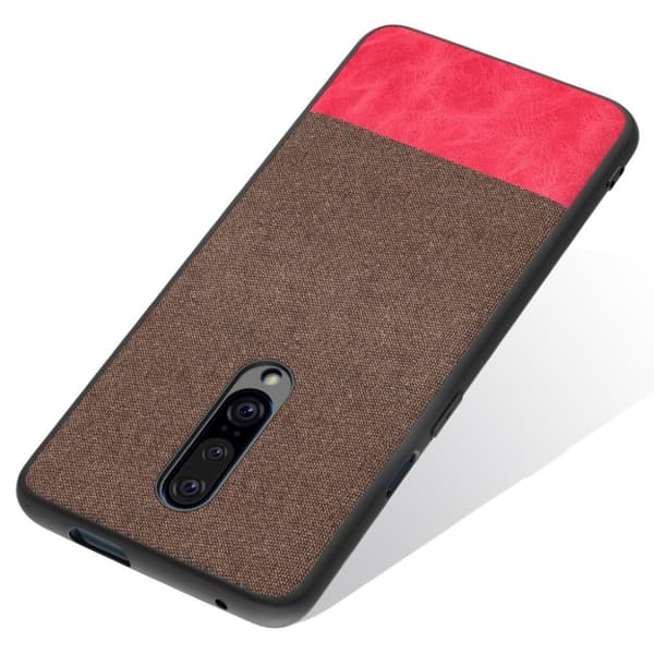 Berlin OnePlus 7 Pro deksel - Kaffe / Rød Brown