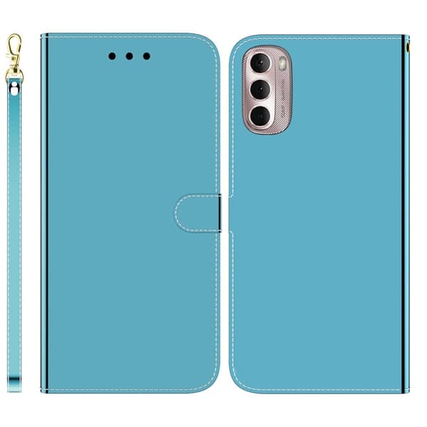 Mirror Motorola Moto G Stylus (2022) fodral - Blå Blå