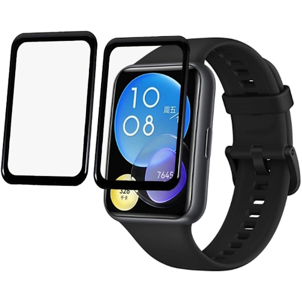 2Pcs Huawei Watch Fit 2 clear screen protector Transparent