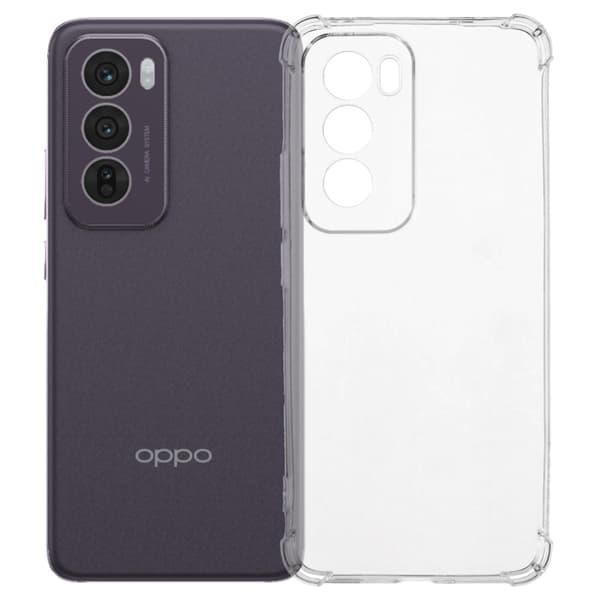 Lux-Case Airbag-deksel for Oppo Reno12 Transparent