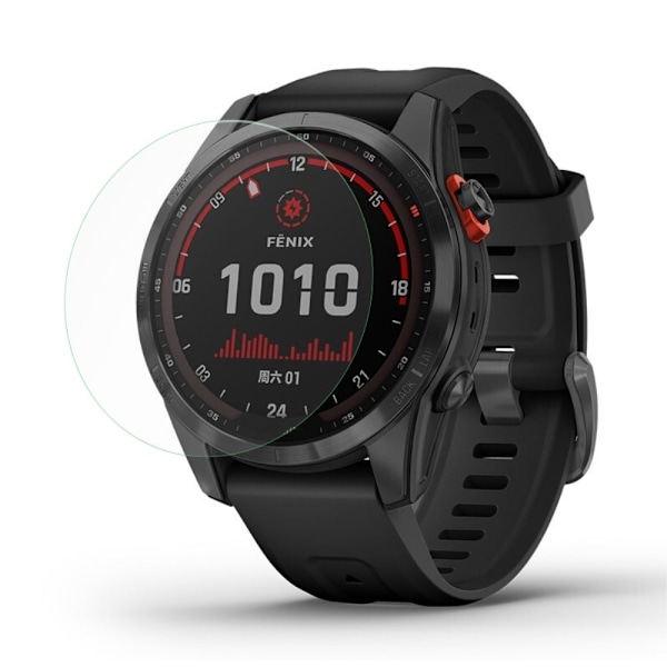Garmin Fenix 7S HD klar skærmbeskyttelse Transparent