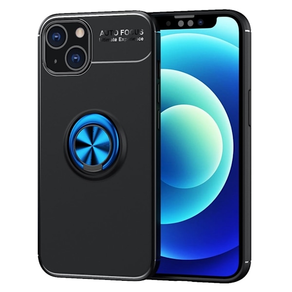 Ringo Suojakotelo iPhone 14 - Musta / Sininen Blue