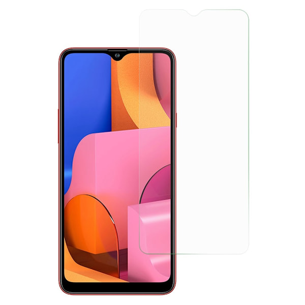 AMORUS arch edge skærmbeskytter i hærdet glas til Samsung Galaxy A20s Transparent