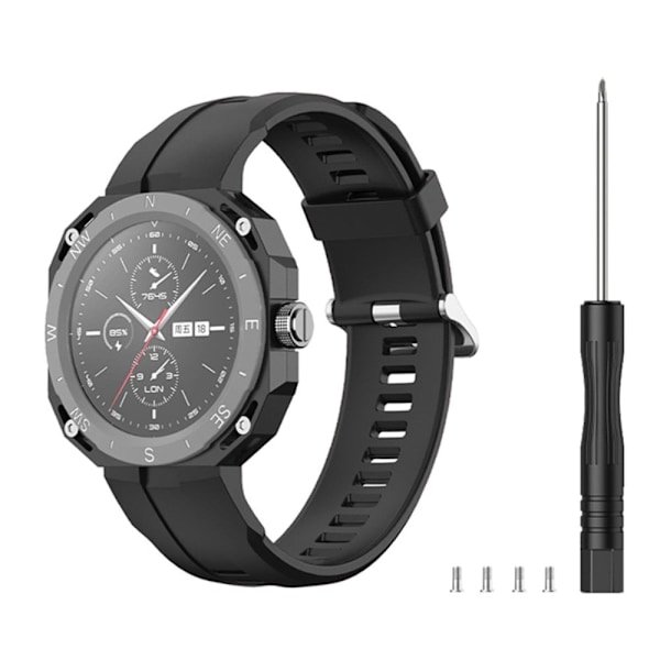 Huawei Watch GT Cyber silikoninen ranneke - Punainen Red