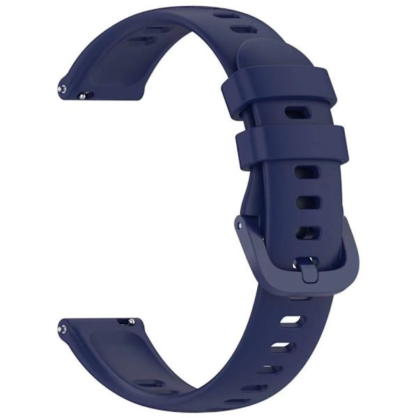 Keep B4 Silicone Watch Band Adjustable Wrist Strap Replacement - Midnatsblå Blue