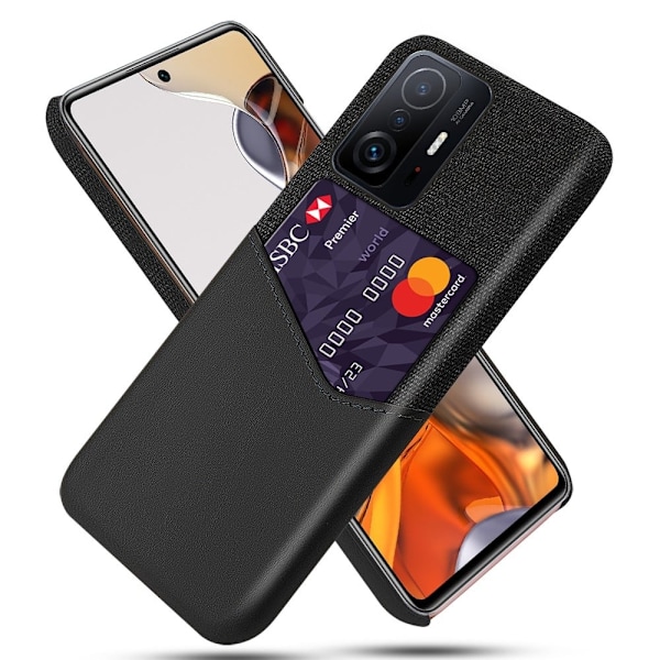 Bofink Xiaomi 11T / 11T Pro Card Suojakuori - Musta Black