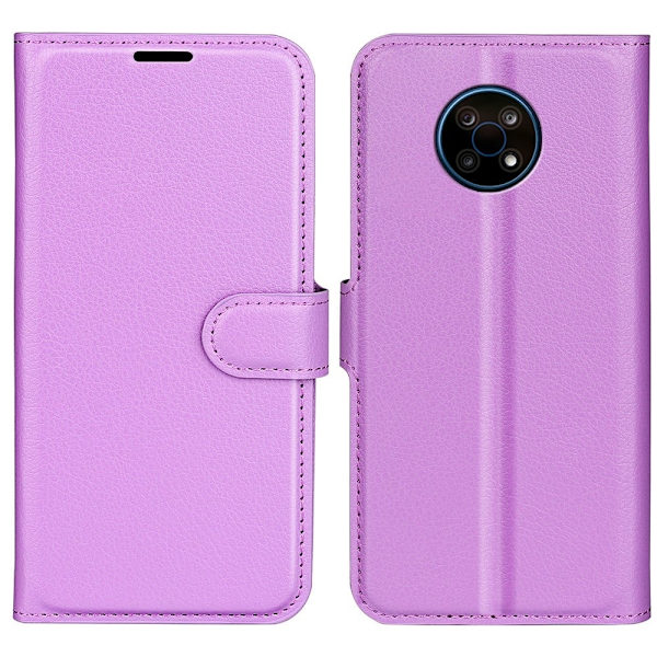 Classic Nokia G50 Flip Etui - Lilla Purple