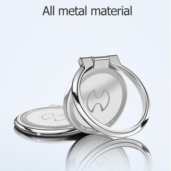 XUNDD Universal phone ring holder - Silver Silvergrå