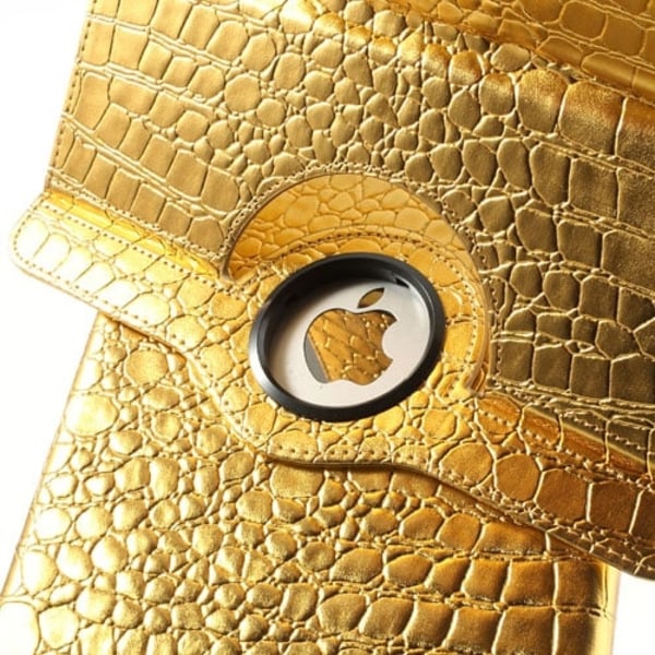 Disco (Guld) iPad Air Læder etui Gold
