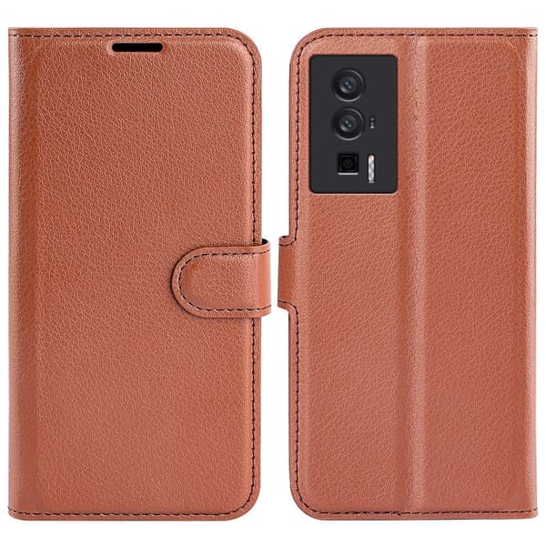 Classic Xiaomi Redmi K60 / K60 Pro Flippetui - Brun Brown