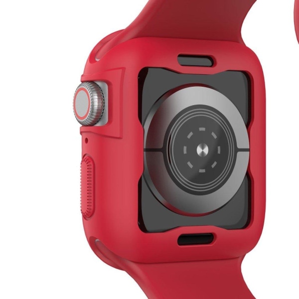 Apple Watch Series 5 40mm silikonikehys - Punainen Red